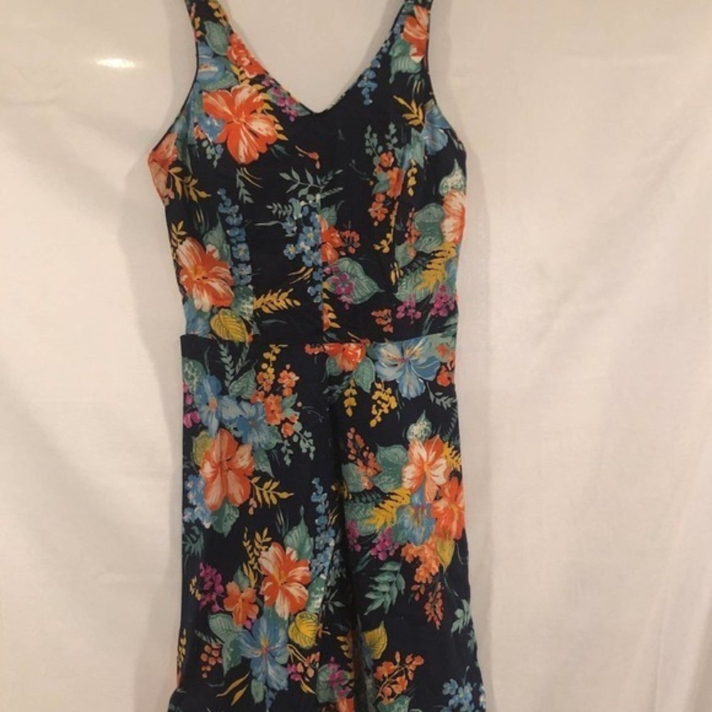 Fit Flare DashAbout 70's Retro Vintage Hawaiian Print Dress‎ - Picture 7 of 10